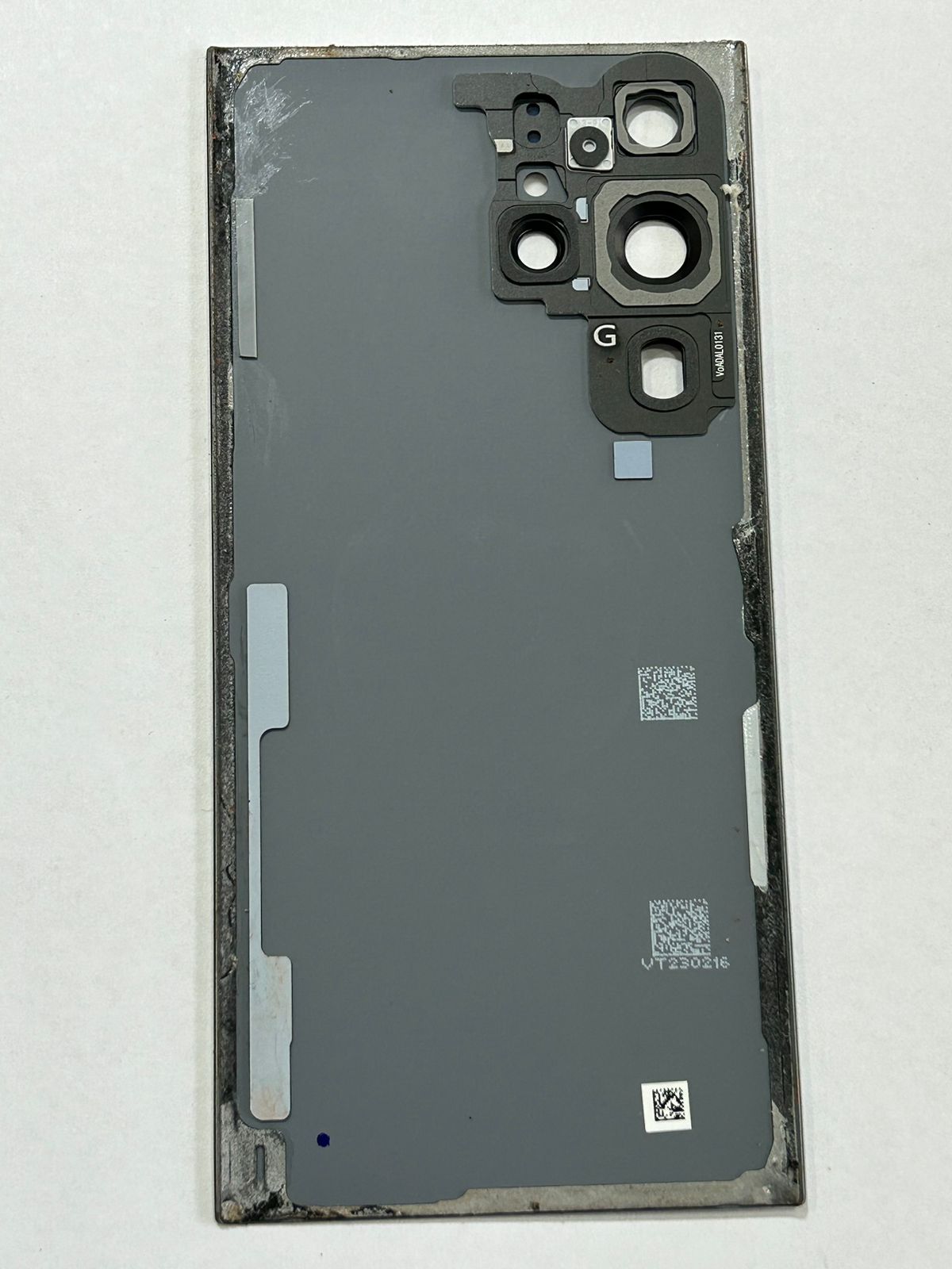 Tapa Samsung original usada S23 ultra con lentes de camara color verde / S918B 